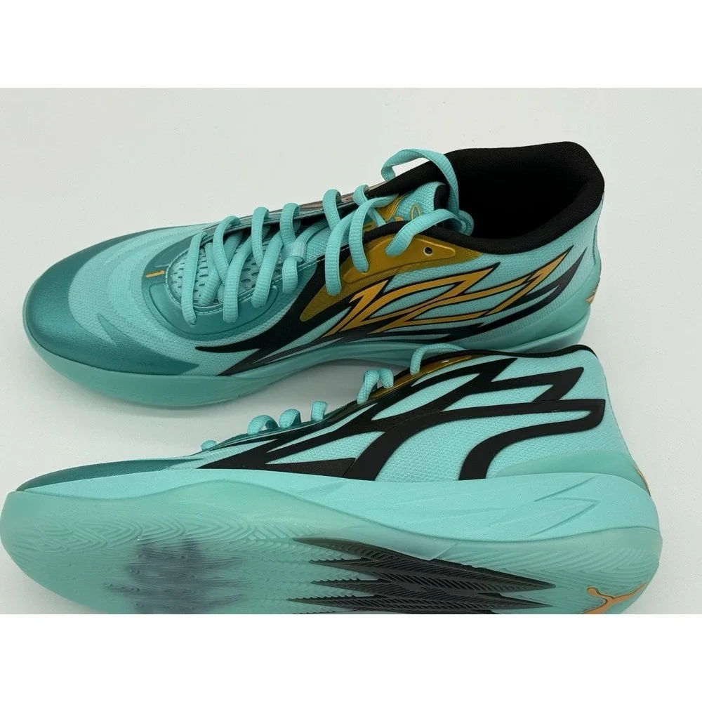 Size 13 - PUMA MB.02 Honeycomb LaMelo Ball Basketball Shoes - 377590-01